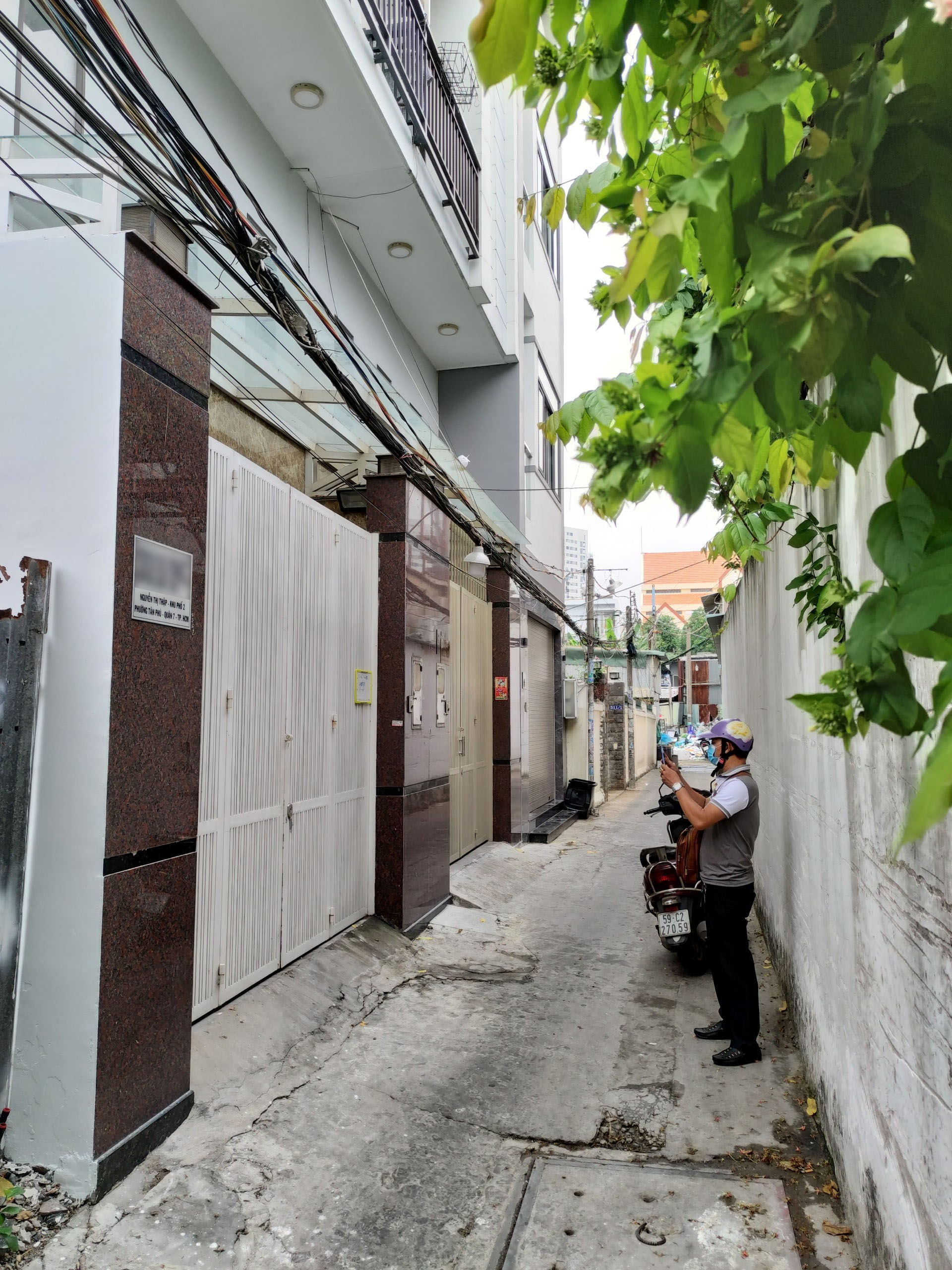 bán nhà Chợ Tân Mỹ